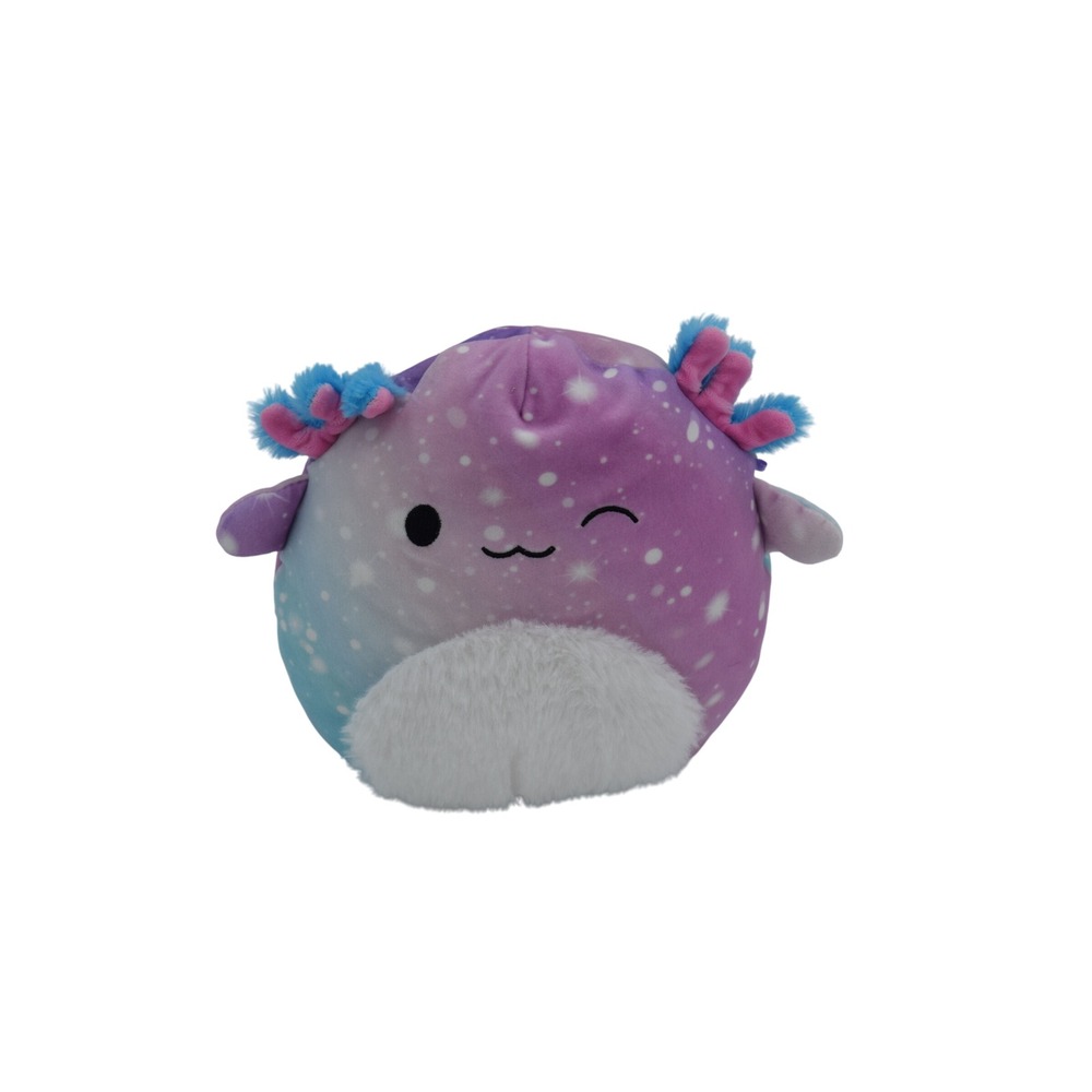 Squishmallows Akina The Axolotl Plush Galaxy Purple Blue Stuffed‎ Animal Toy